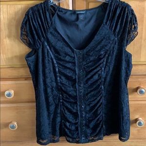 Lane Bryant Lace Camisole Style Blouse Sz 22